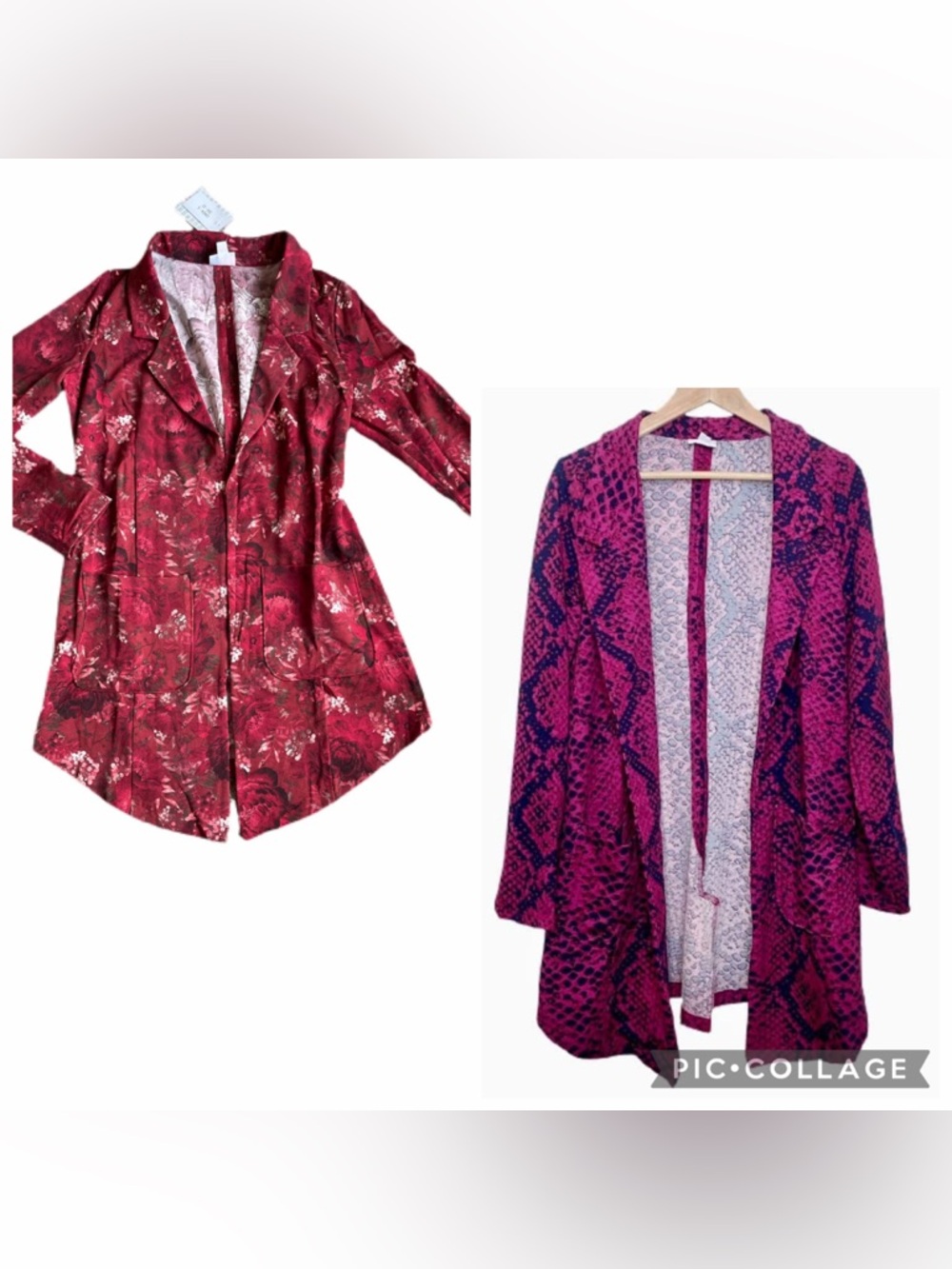 LuLaRoe Gwen blazer set of 2!